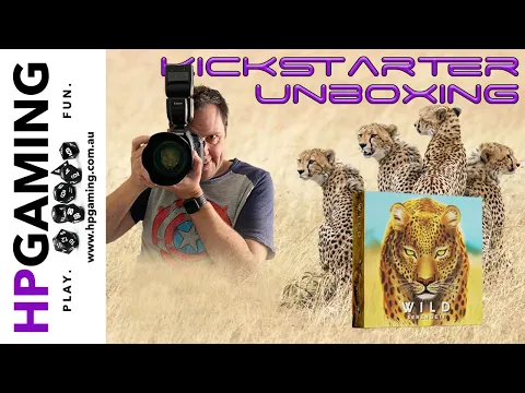 GameLINK! | Unboxing | Wild Serengeti Kickstarter Edition