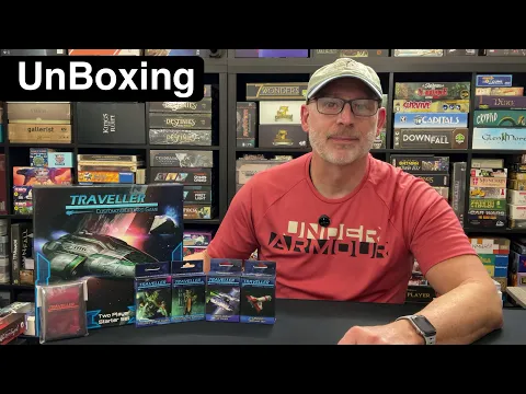 Traveller CCG Two Player Starter Set (Unboxing)