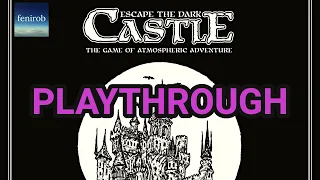 Escape The Dark Castle Board Game | Playthrough (First Try)