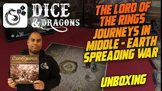 Dice and Dragons - The Lord of the Rings Journeys in Middle Earth Spreading War Unboxing