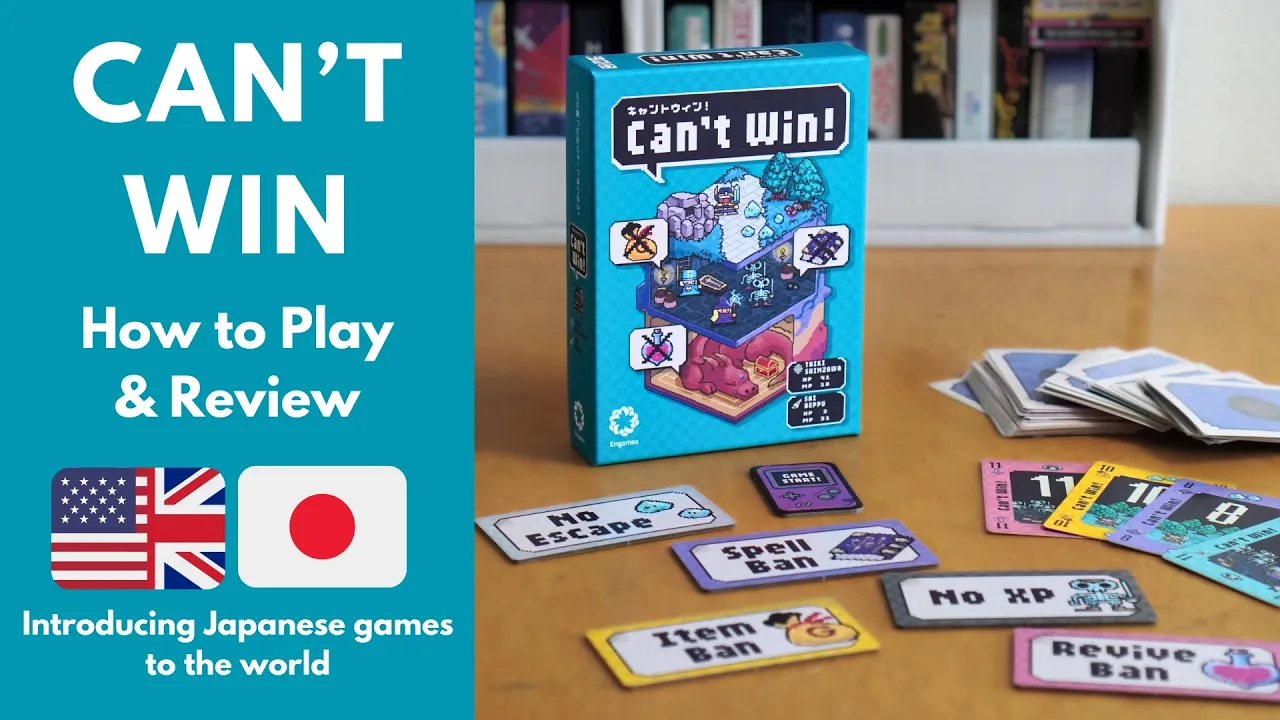 Can't Win | Taiki Shinzawa's New Game from Tokyo Game Market 2026 Spring | Review + How to Play