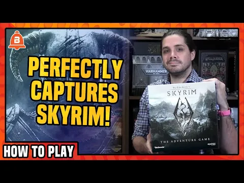 Ignore Every Main Quest In The Skyrim Board Game || How To Play Skyrim Board Game