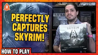 Ignore Every Main Quest In The Skyrim Board Game || How To Play Skyrim Board Game