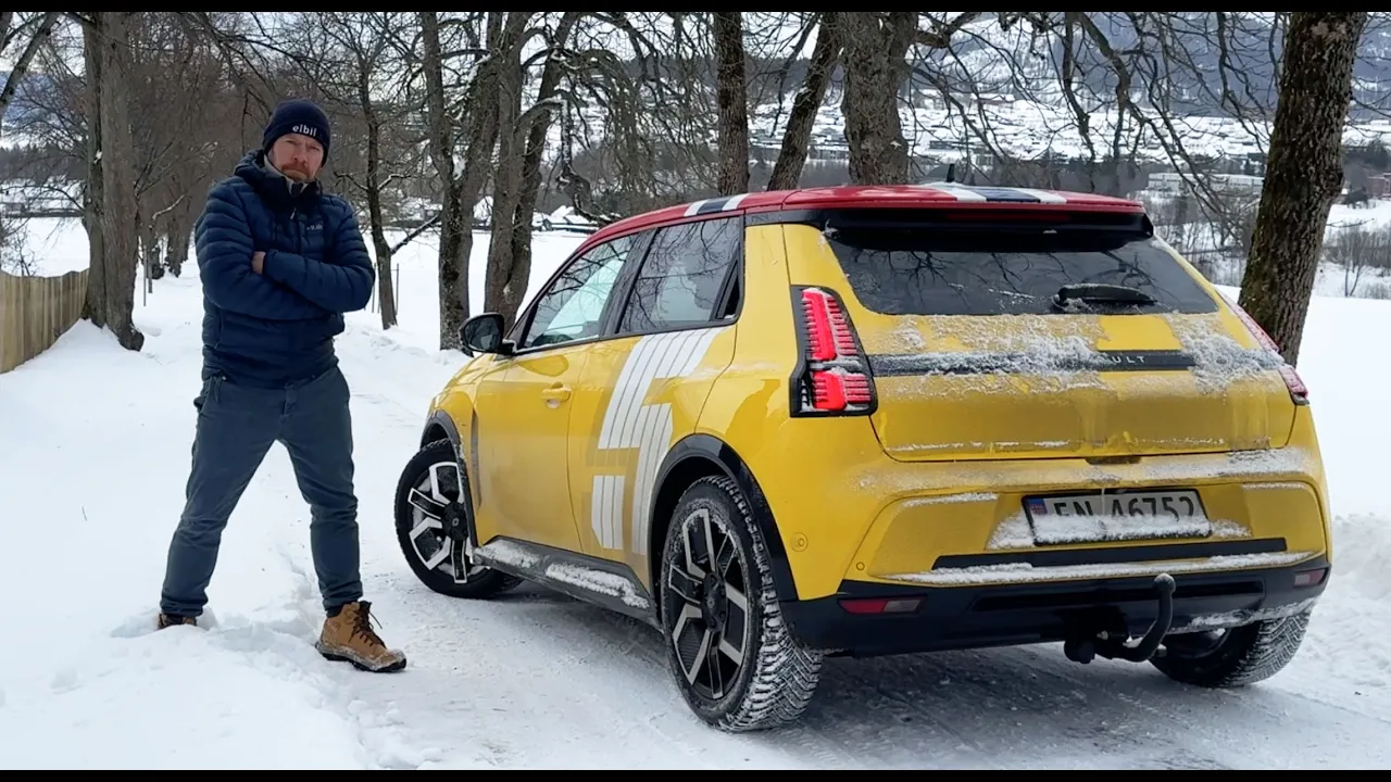Vintertest av Renault 5 E-Tech: Hvor godt tåler den kulde?