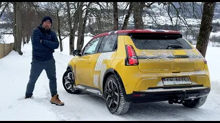 Vintertest av Renault 5 E-Tech: Hvor godt tåler den kulde?