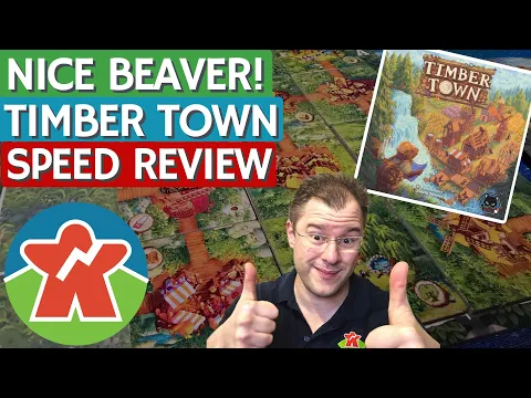 Timber Town - Board Game Review - Nice Beaver!