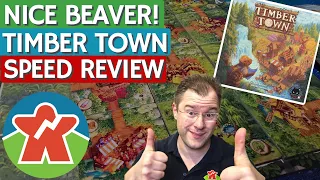 Timber Town - Board Game Review - Nice Beaver!