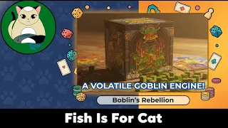 BOBLIN'S REBELLION Unboxing Compact Goblin Engine Builder | No Talk ASMR