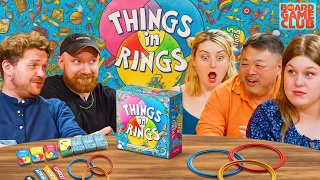 Let's Play THINGS IN RINGS | Board Game Club