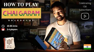 How to Play Chai Garam by Dice toy Labs (English) Basic + Advanced version //Chai and Games