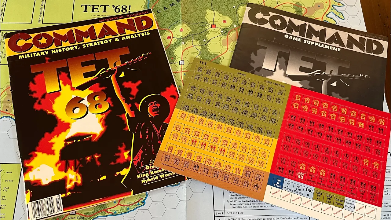 Tet '68 (Command Magazine No. 18) - Unbagging, Page Turn & Quick Look