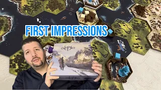 Fjordar Board Game First Impressions