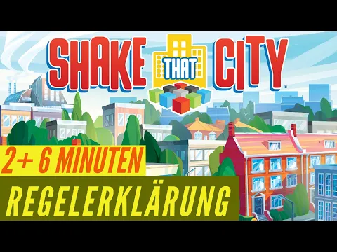 Shake that City Regeln Anleitung Erklärung Brettspiel Regelvideo 2024