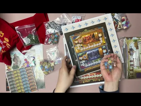 Trismegistus: New Edition – Punching, Unboxing & Component Overview