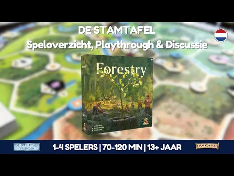 Forestry (2P) - Speloverzicht, Playthrough & Discussie - De Stamtafel #S01A12 [NL]