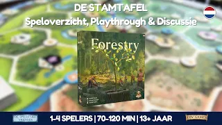 Forestry (2P) - Speloverzicht, Playthrough & Discussie - De Stamtafel #S01A12 [NL]