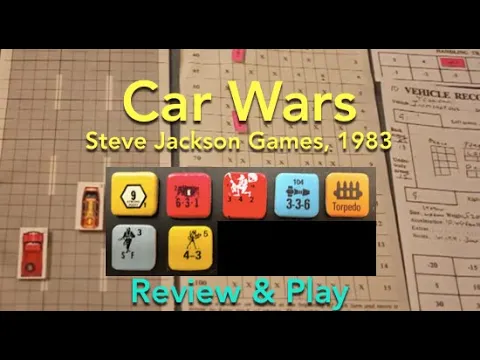 Car Wars (Steve Jackson Game) Review & How to Play