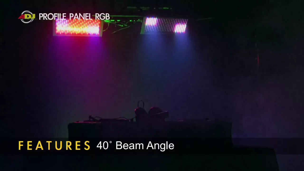 Product video thumbnail for ADJ American DJ Profile Panel RGB LED Panel Wash Light