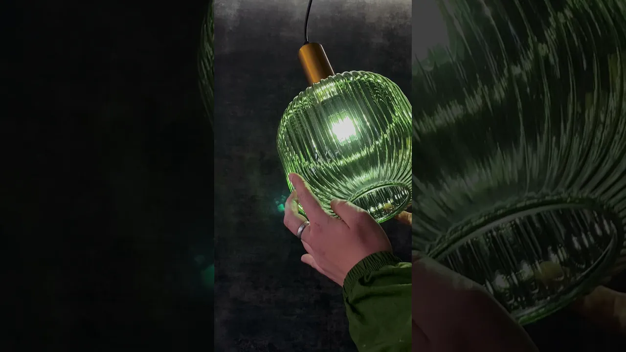 IRIX C зеленый C 28*30cm Подвесной светильник