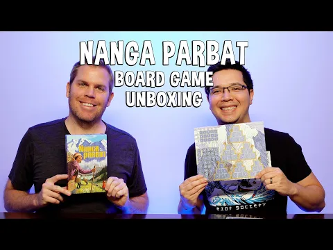 Unboxing Nanga Parbat - Mountain Climbing Board Game