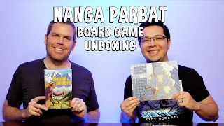 Unboxing Nanga Parbat - Mountain Climbing Board Game