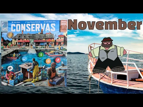 Some Big Whales on the Hook - November Conservas Solo Play by The Groom