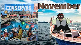 Some Big Whales on the Hook - November Conservas Solo Play by The Groom