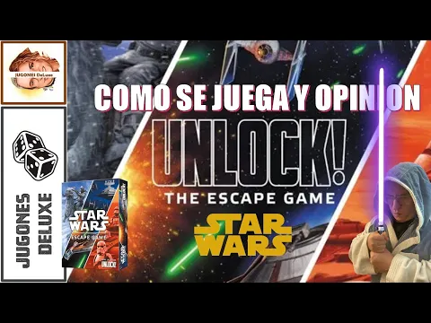 UNLOCK! STAR WARS: como jugar y reseña