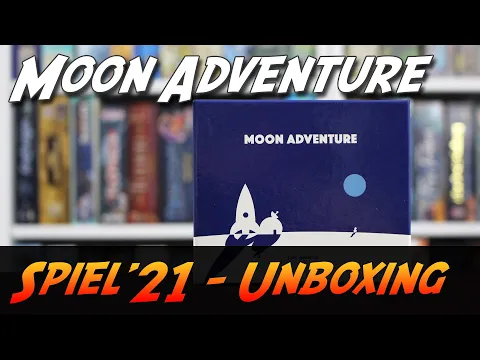 Moon Adventure - Brettspiel Unboxing (Oink Games)