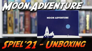Moon Adventure - Brettspiel Unboxing (Oink Games)