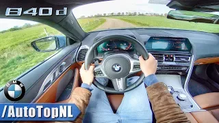 BMW 8 Series M SPORT 840d xDrive POV Test Drive by AutoTopNL