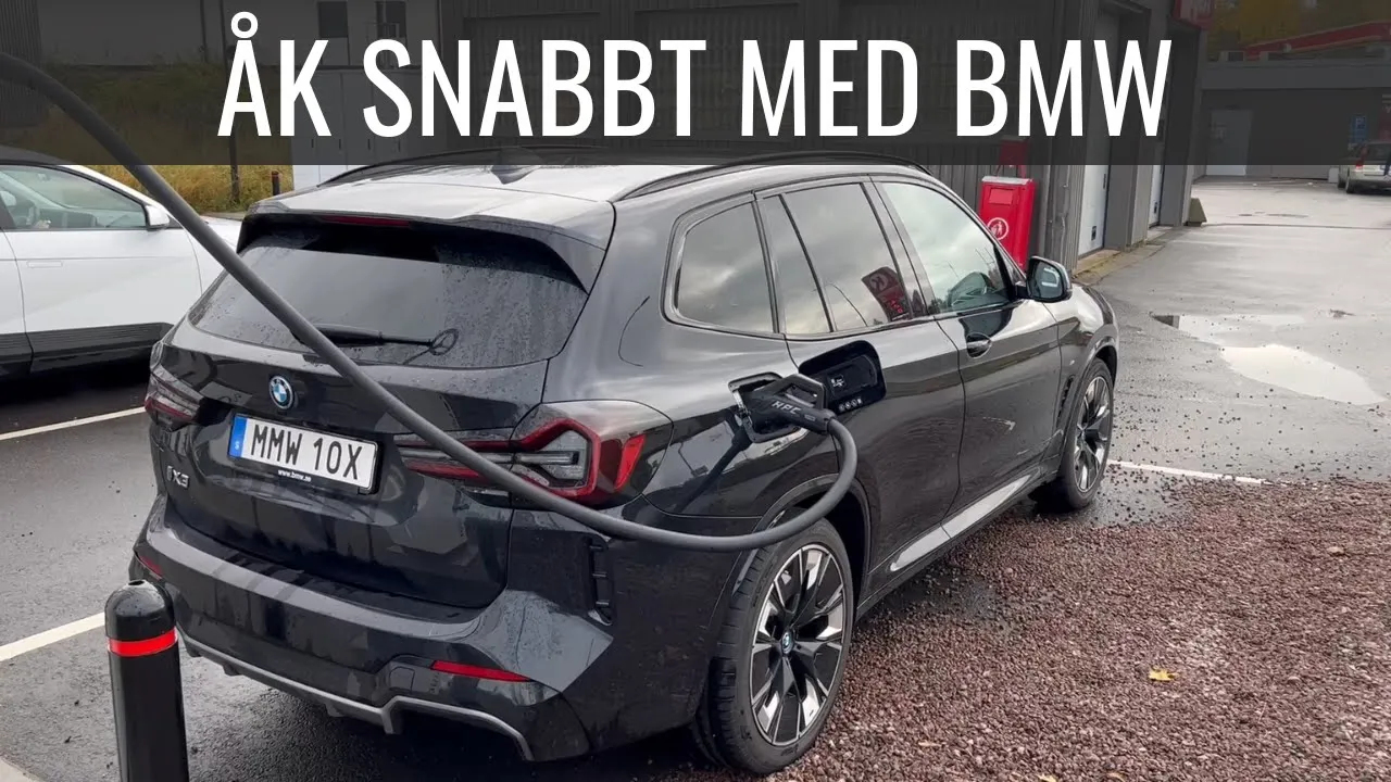 BMW iX3 - Räckviddstest i höstvädret | Elbilsmagasinet