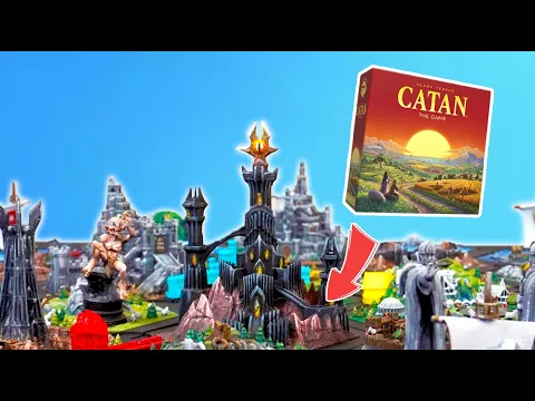Creating a Custom Lord of the Rings Inspired Catan Set