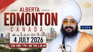 Edmonton, Alberta Canada Samagam 4 Jul 2026 - Dhadrian Wale