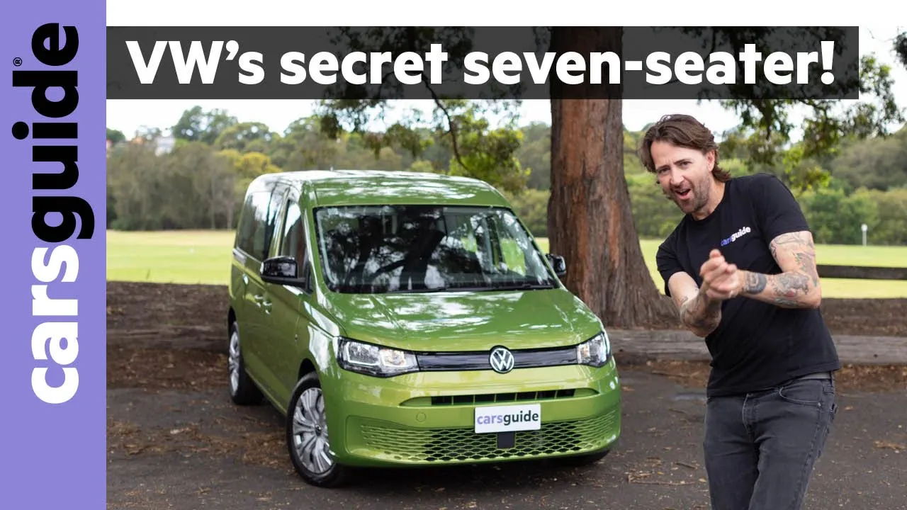 VW Caddy people-mover 2022 review: The Volkswagen seven-seater alternative to an SUV!