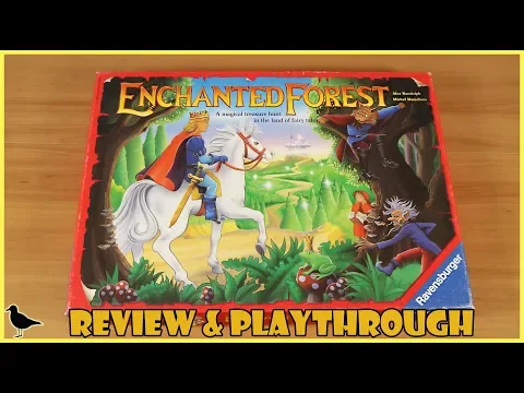 Enchanted Forest Board Game Full Playthrough & Review! | Board Game Night