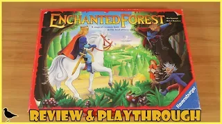 Enchanted Forest Board Game Full Playthrough & Review! | Board Game Night