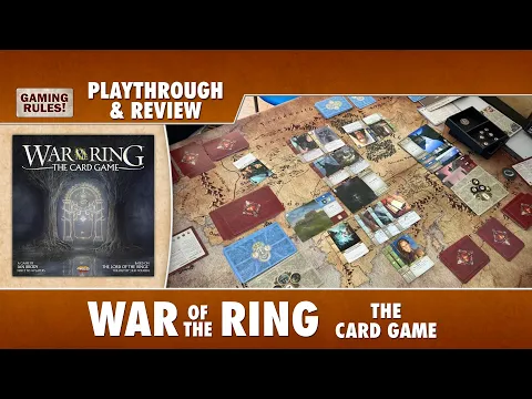 War of the Ring: The Card Game - Playthrough