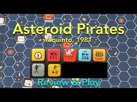 Asteroid Pirates (Yaquinto) Review & How to Play