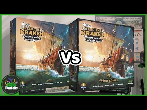 Feed the Kraken Deluxe vs Basic edition, What is the difference