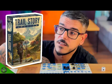 Trail Story America - Ревю Настолни Игри | На разходка като на разходка...