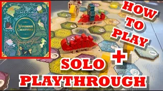 Wondrous Creatures - [HOW TO PLAY] + [SOLO PLAYTHROUGH]