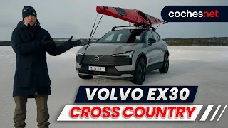 Volvo EX30 Cross Country | Prueba en Laponia / Test / Review en español | coches.net