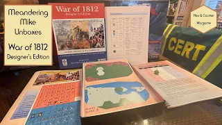 Unboxing War of 1812 Designer Edition - 40 Battles !