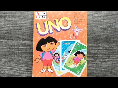 UNO Dora the Explorer Card Game