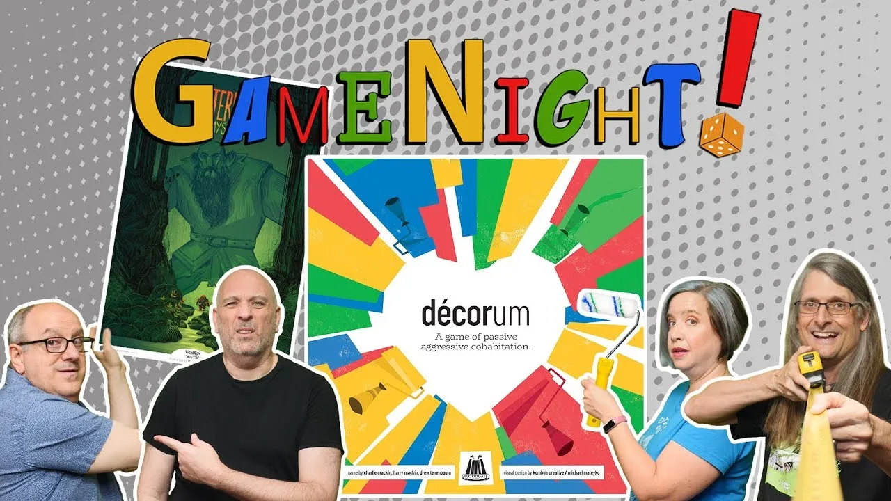 Décorum - GameNight! Se9 Ep54 - How to Play and Playthrough