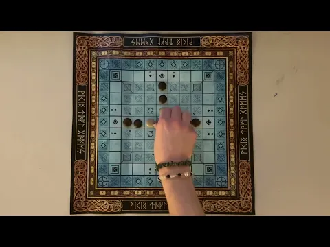 BRANDUBH IRISH TAFL VARIANT | Ancient Dice Cast: Episode 1 | Happy Samhain Everyone!