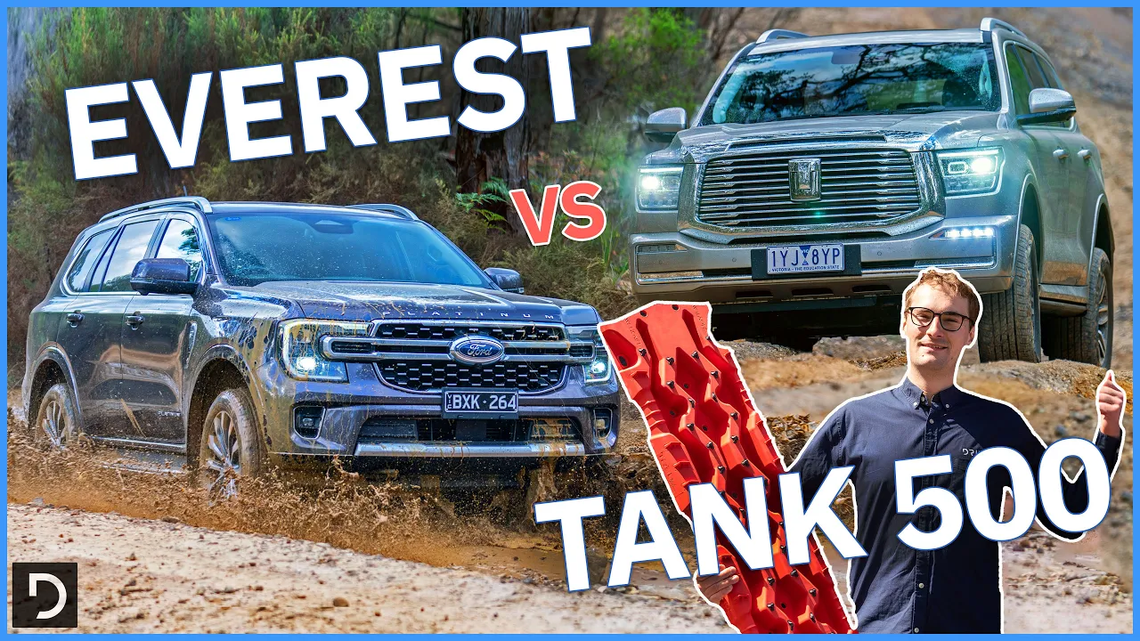 Ford Everest Platinum Vs GWM Tank 500: Can This New Chinese SUV Match Ford's Best? | Drive.com.au