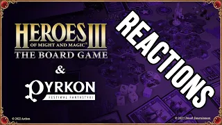 What do playtesters think of Heroes of Might and Magic III: The Board Game? | PYRKON '22 HIGHLIGHTS