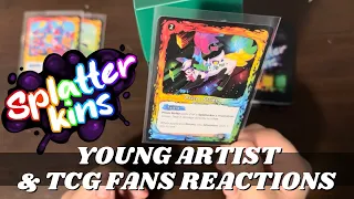 Young Artist and TCG Fans Reaction on Splatterkins - Not for Adults Only TCG